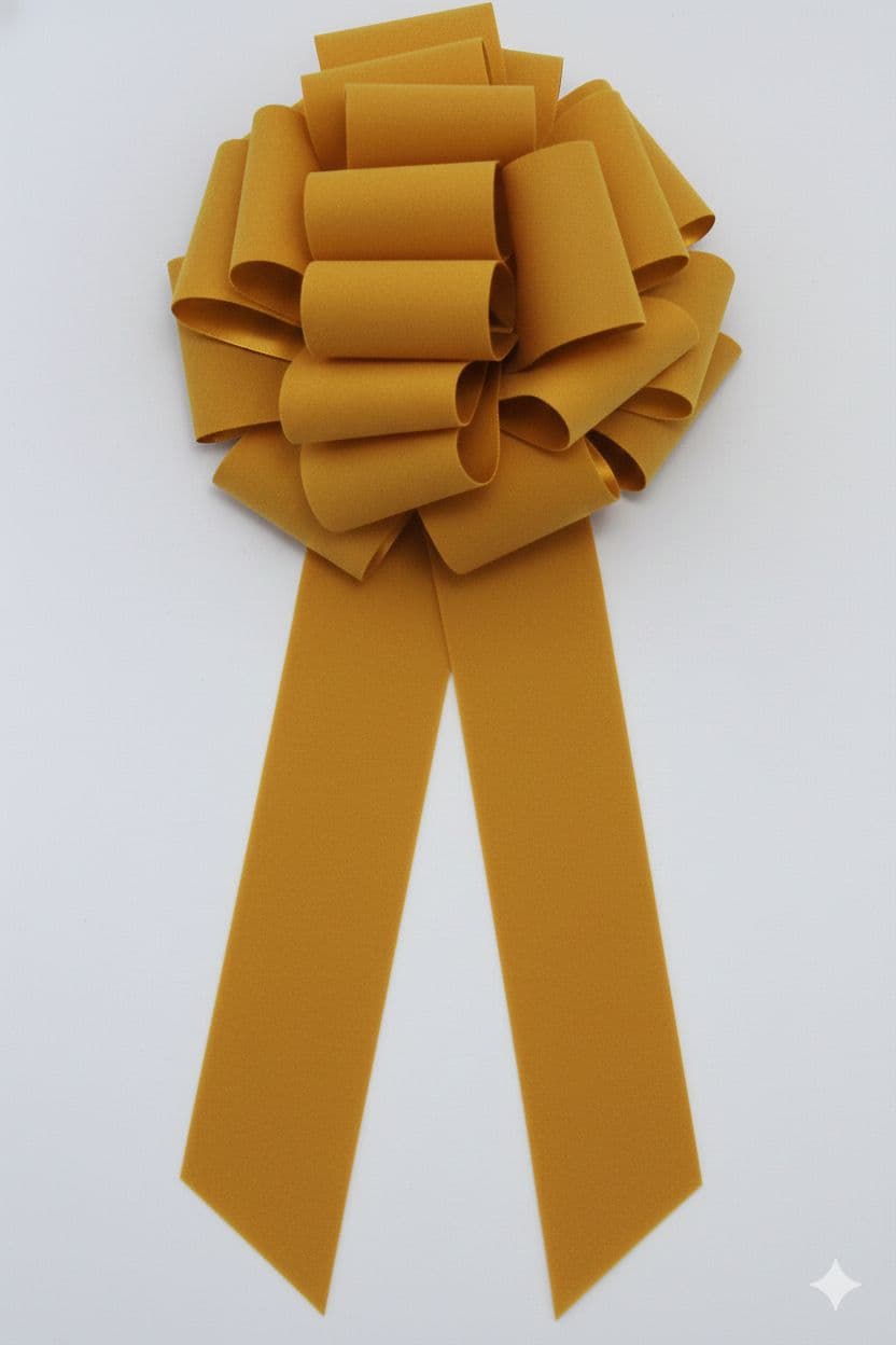 20 Loop Display Bow Gold