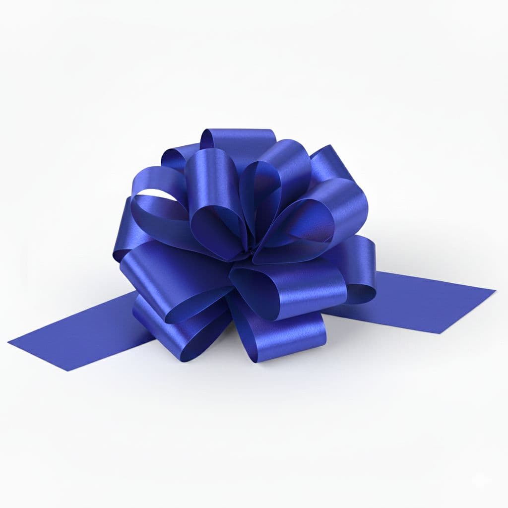 12 Loop Pull Bow Blue