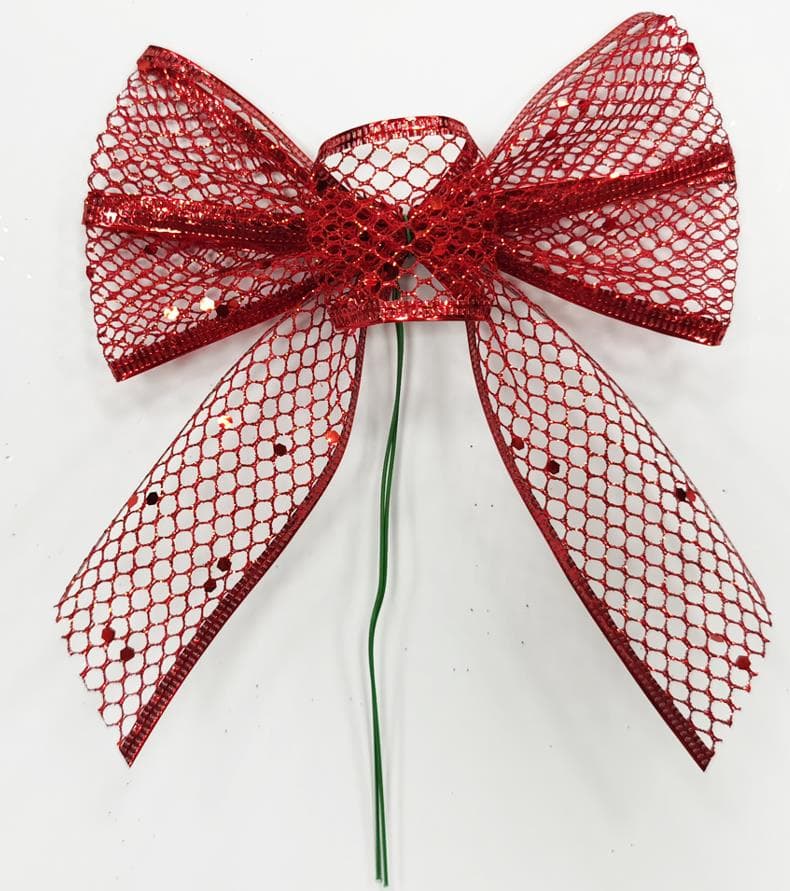 5 Loops Wired Edge Bow