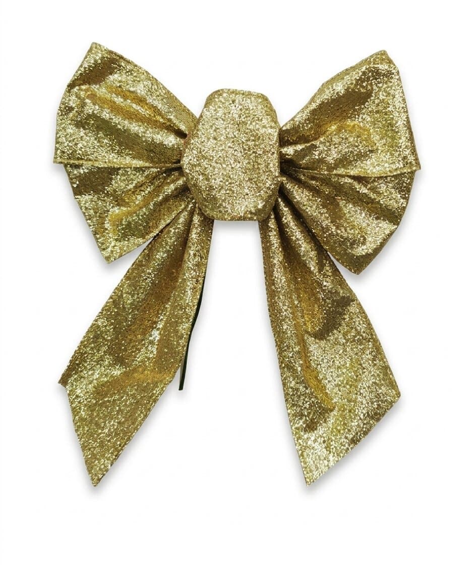 5 Loops Wired Edge Bow Large