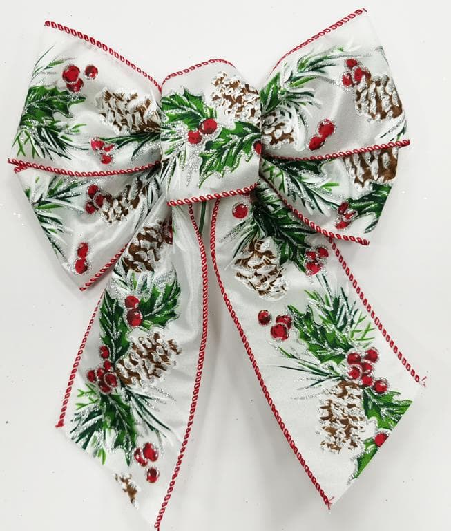 5 Loops Wired Edge Bow