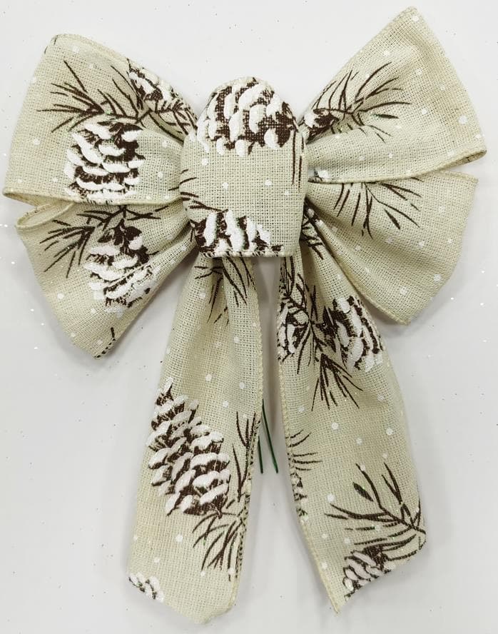 5 Loops Wired Edge Bow