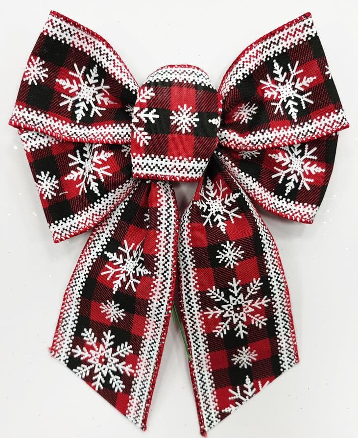 5 Loops Wired Edge Bow