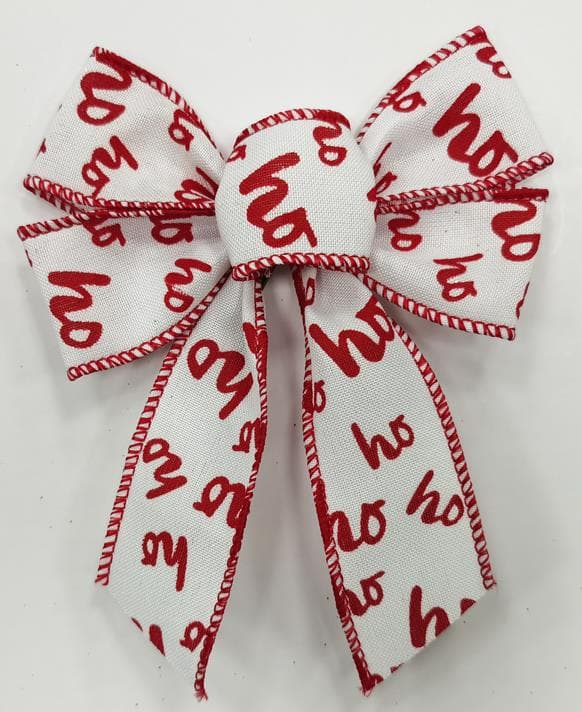 5 Loops Wired Edge Bow