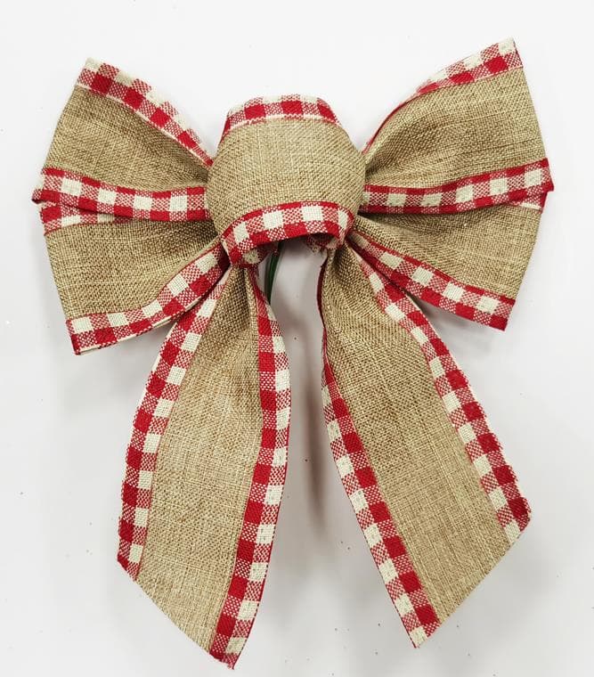5 Loops Wired Edge Bow